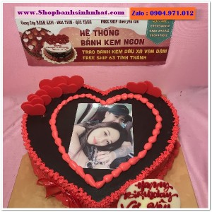 Bánh Sinh Nhật In Hình Ảnh - H386
